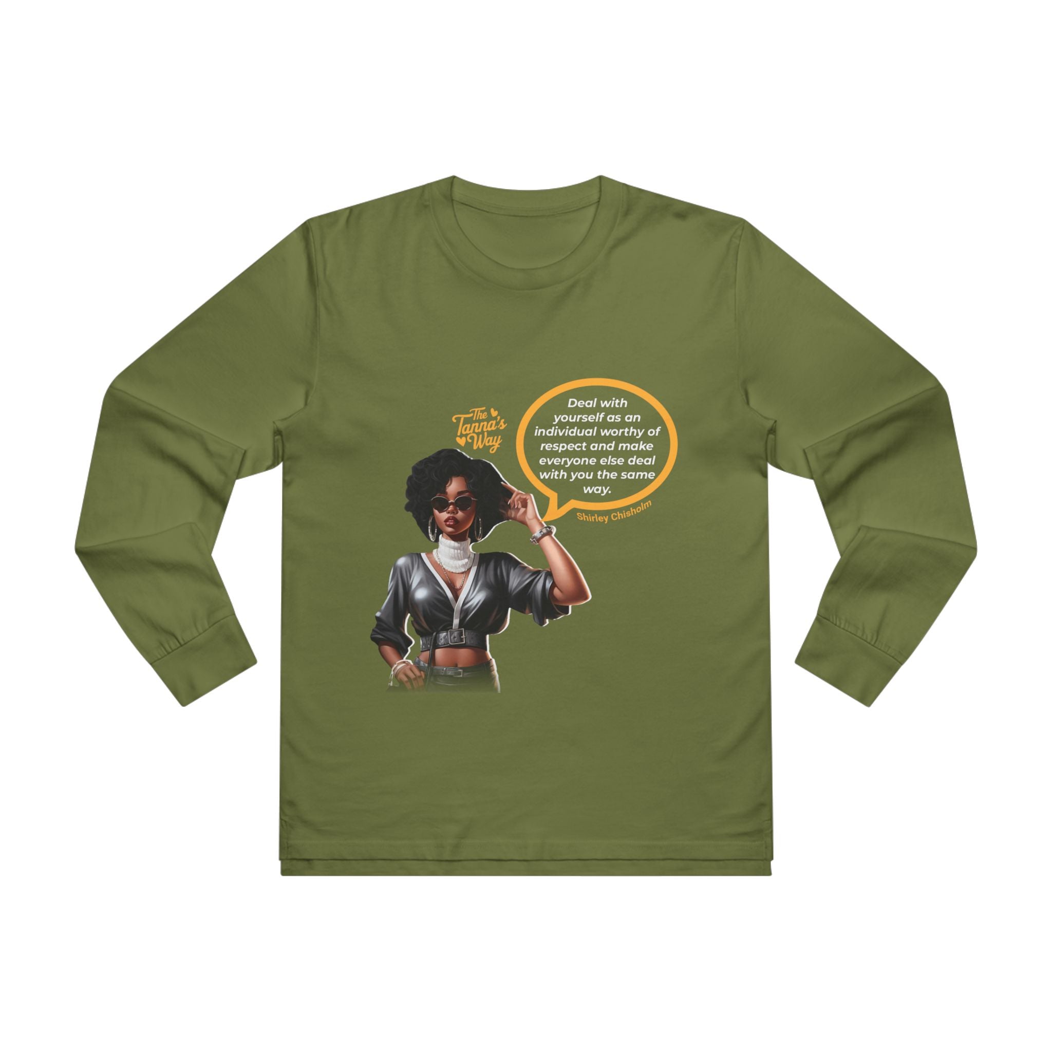 Shirley Chisholm | Men’s Base Longsleeve Tee